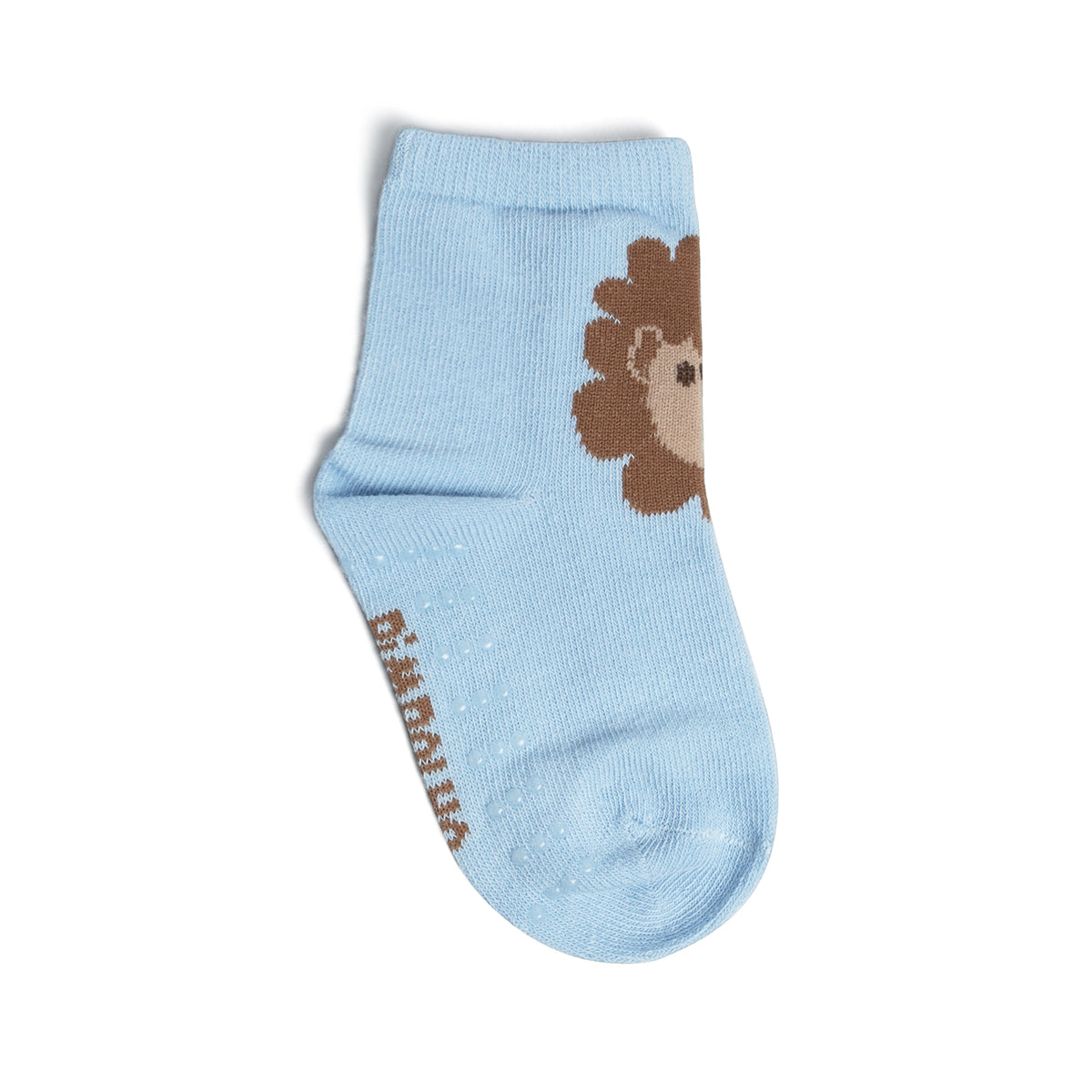 Kit de Meias Infantil Pimpolho Antiderrapante Cano Alto com 3 Pares