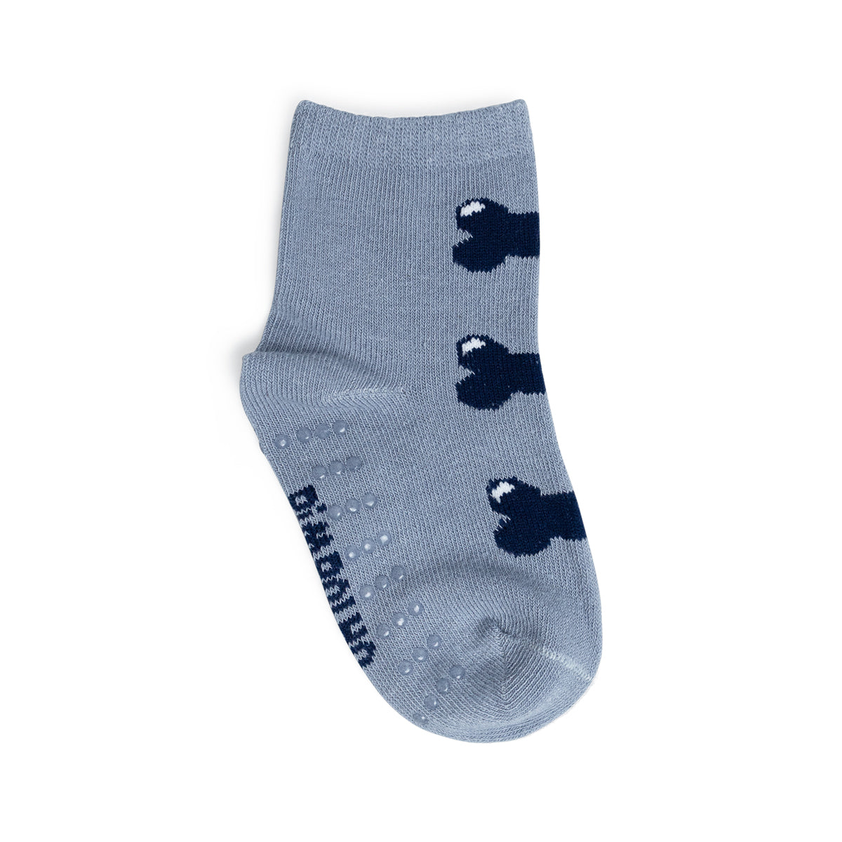 Kit de Meias Infantil Pimpolho Antiderrapante Cano Alto com 3 Pares