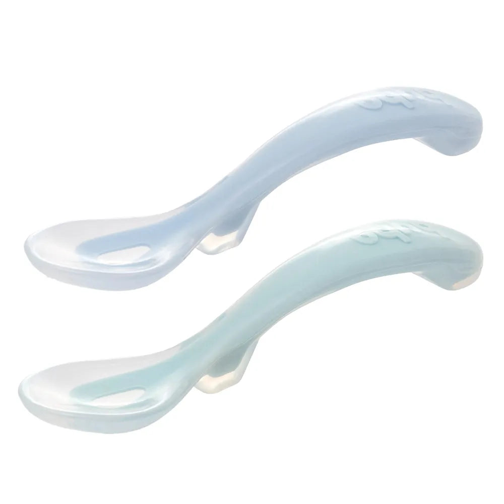 Kit Colheres Buba Em Silicone Fases +6 M