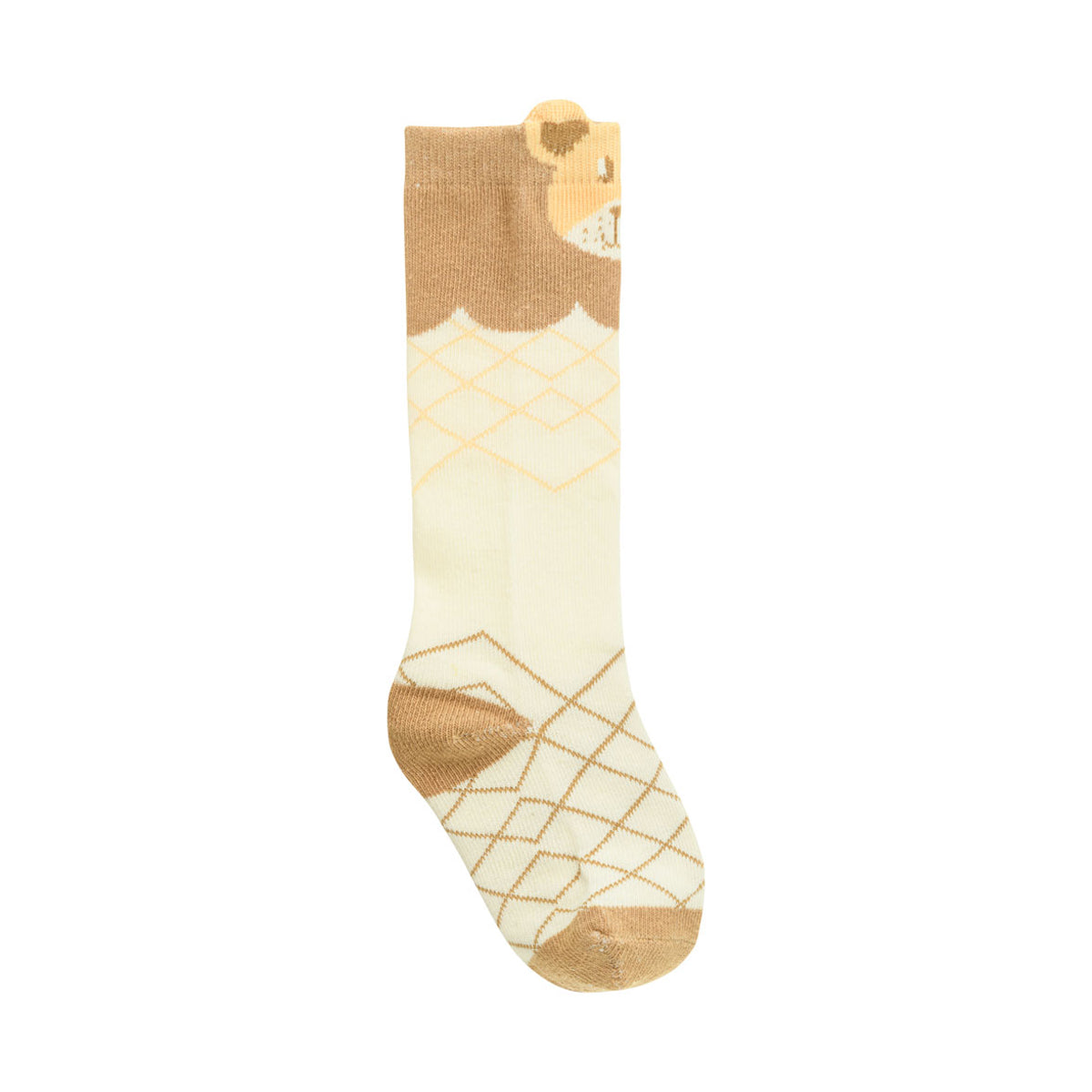 Meia Infantil Masculina Pimpolho Cano Longo 3/4 Divertida