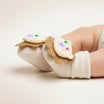 Meia Bebê Masculina com Bichinho e LED Pimpolho (0 a 6 Meses)
