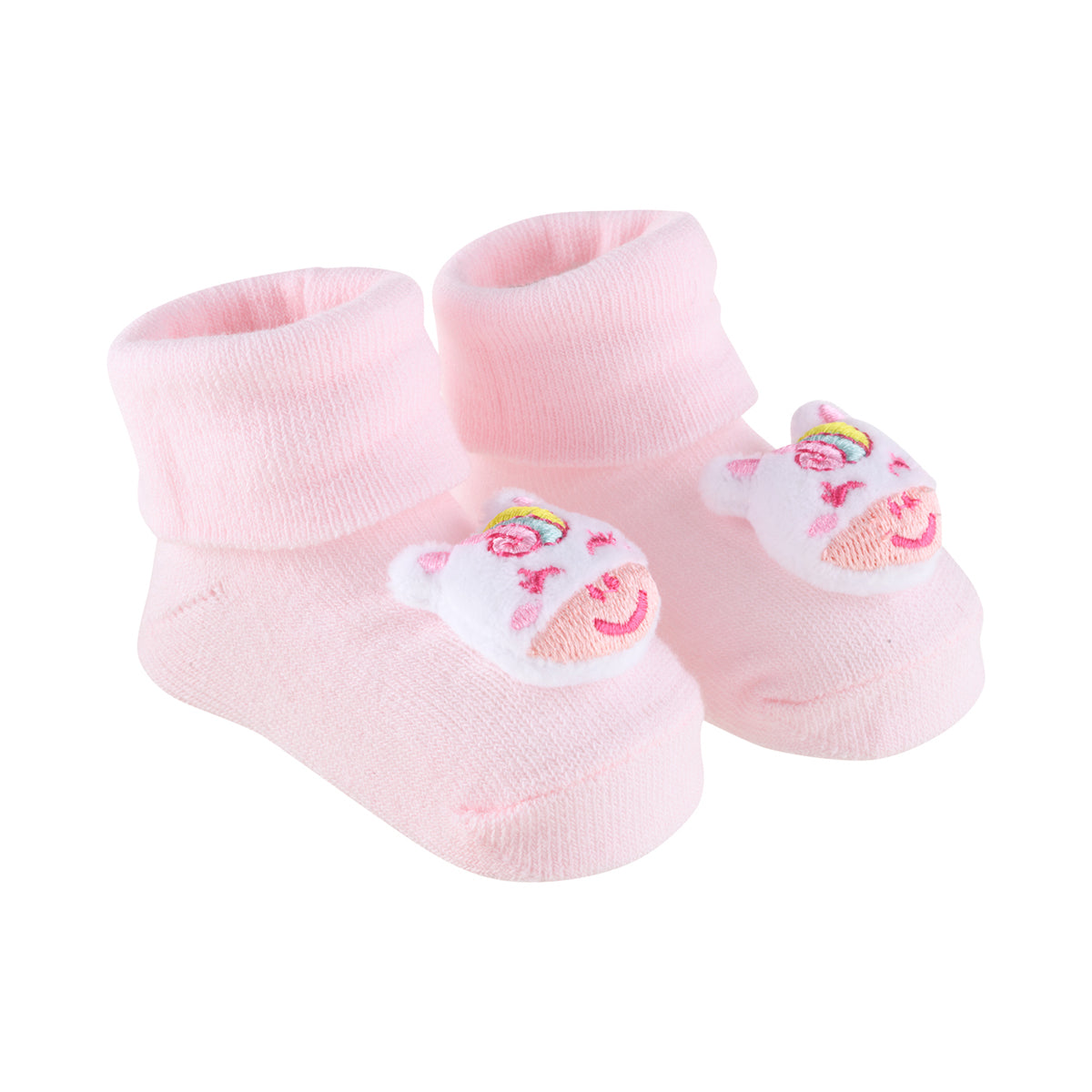 Meia Infantil Feminina Pimpolho - Coleção Bichinho Recém-Nascido