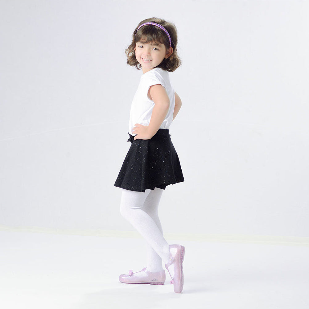 Meia-Calça Infantil Pimpolho Algodão Lisa e Confortável