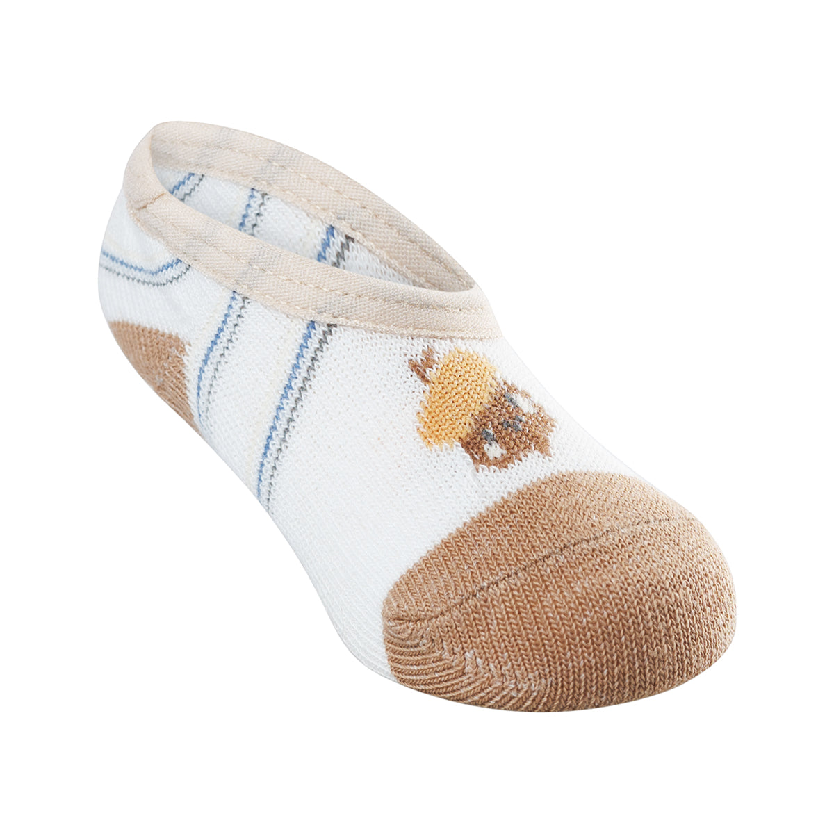 Meia Sapatilha Infantil Masculina Pimpolho Colorida 00 a 06 Meses