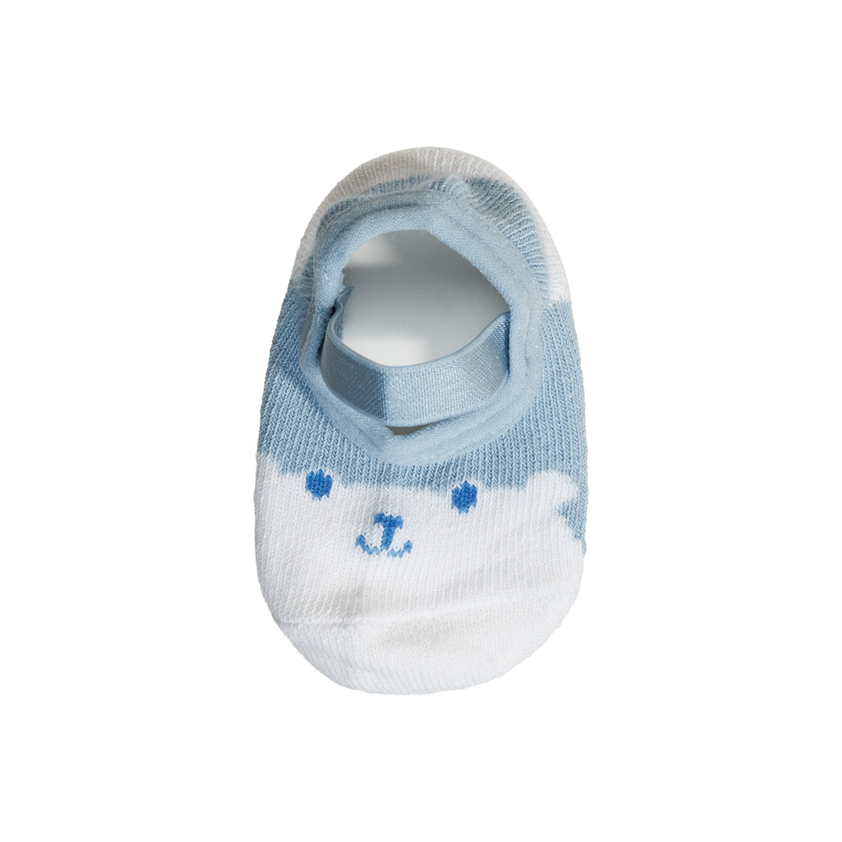 Meia Sapatilha Infantil Masculina Pimpolho Colorida de 4 a 6 Meses