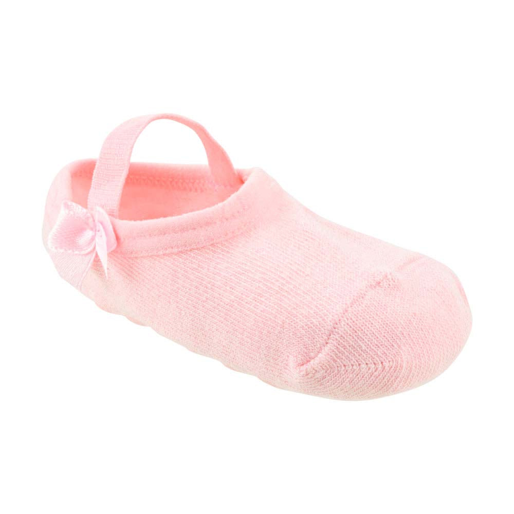 Meia Sapatilha Infantil Feminina Pimpolho Lisa Antiderrapante Algodão