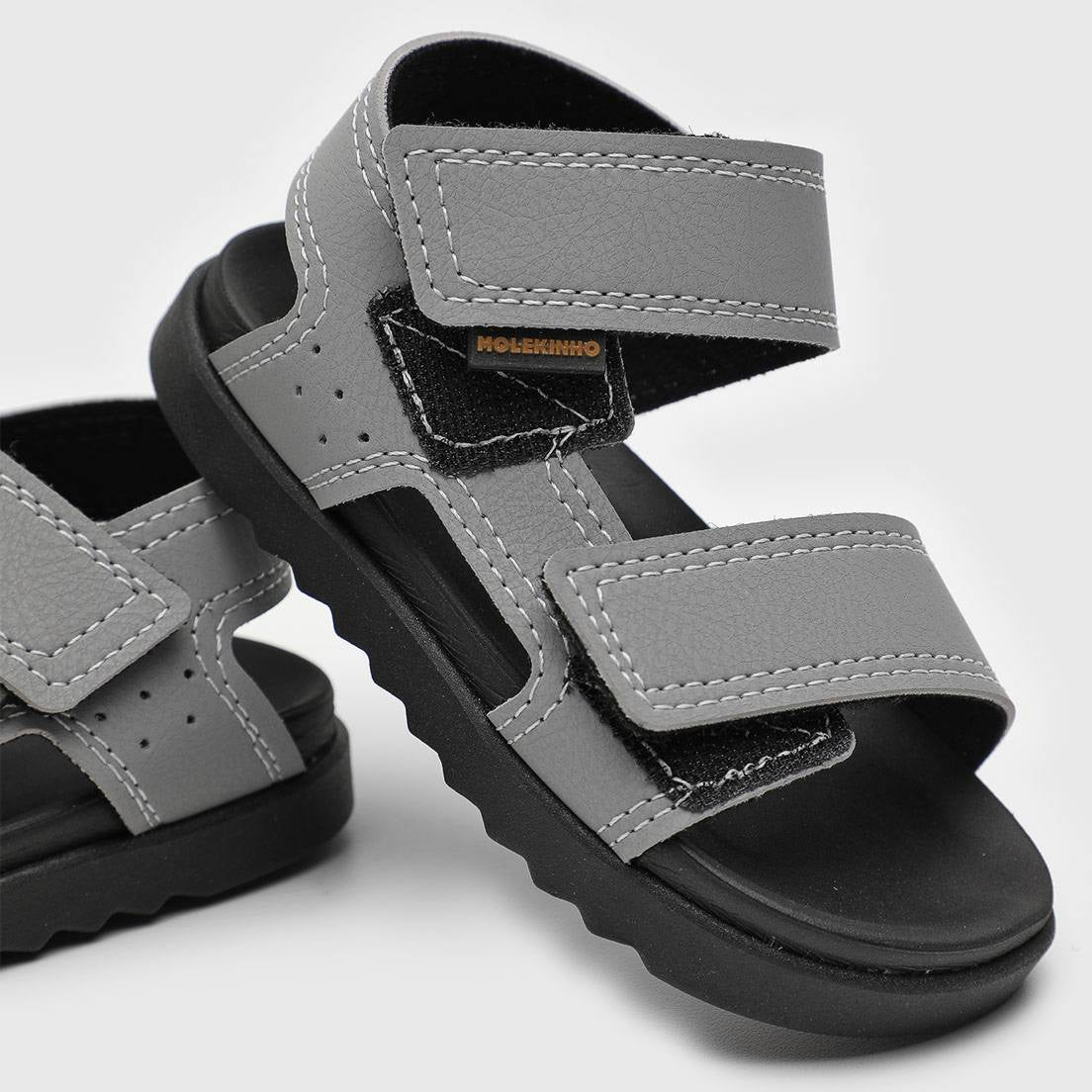 Sandália Papete Infantil Molekinho Fecho Fácil Conforto e Estilo