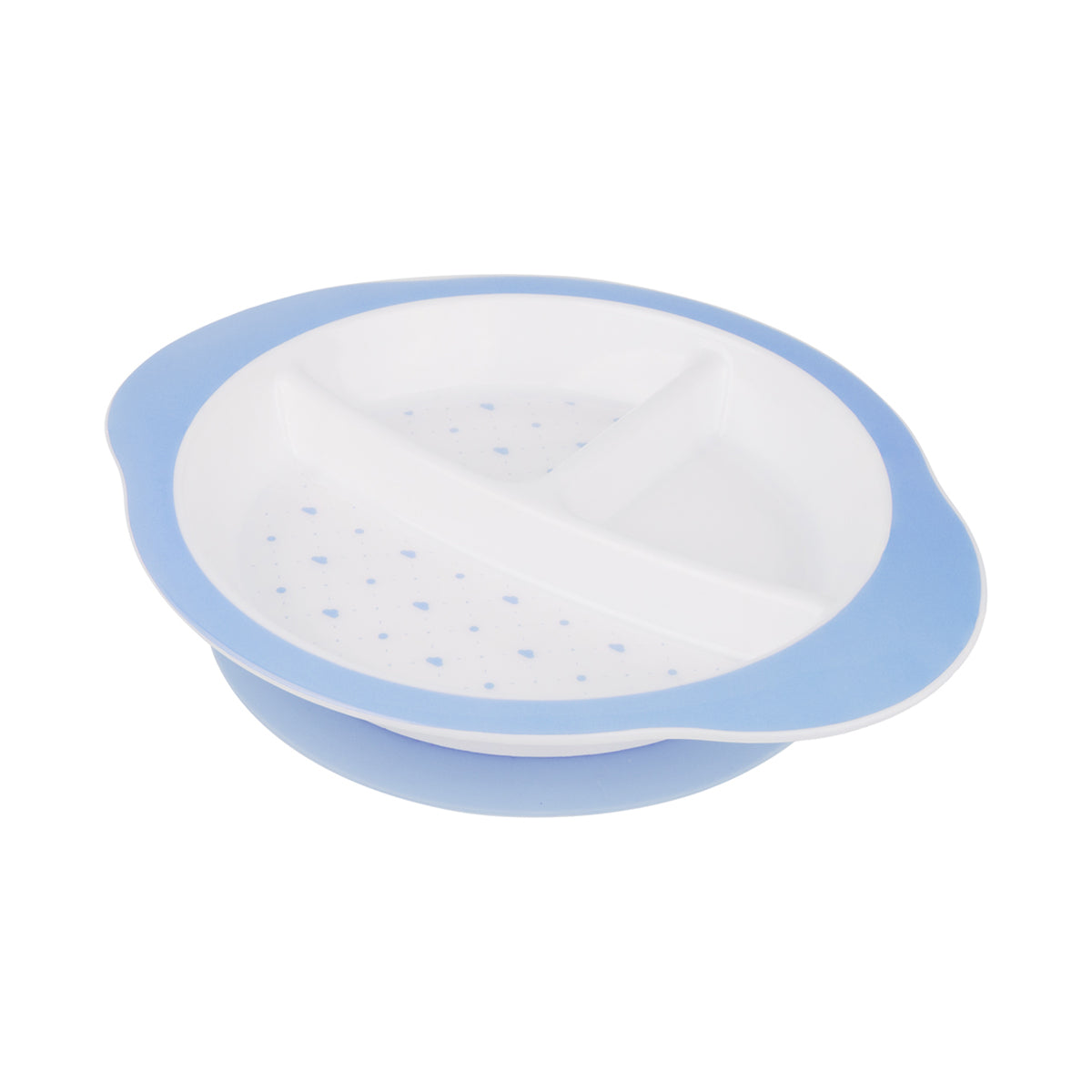 Prato Pimpolho Com Divisória e Ventosa Bebê BPA Free