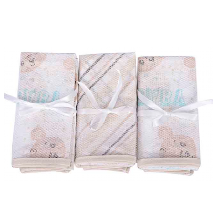 Kit Saquinho Maternidade Baby Nice Com 3 Peças