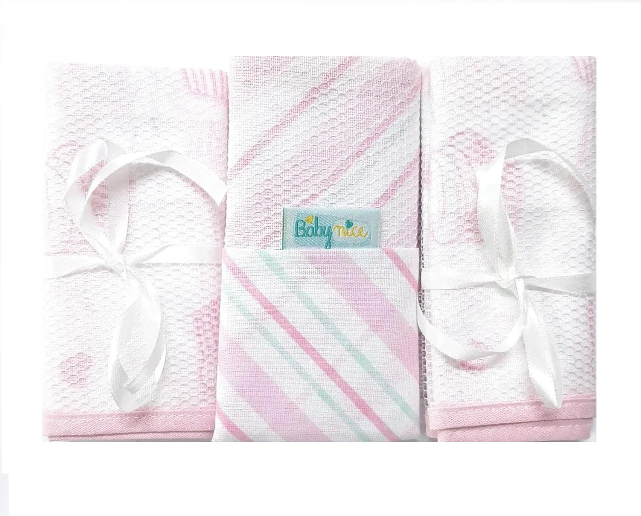 Kit Saquinho Maternidade Baby Nice Com 3 Peças