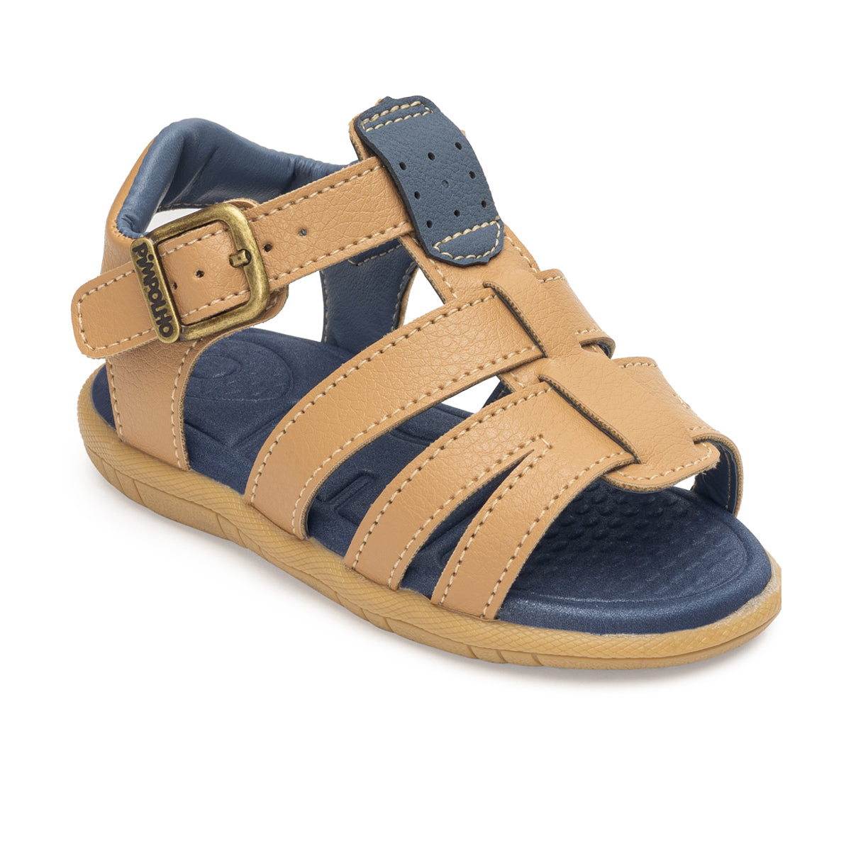 Sandália Infantil Pimpolho Casual Bicolor Fases 2 e 3