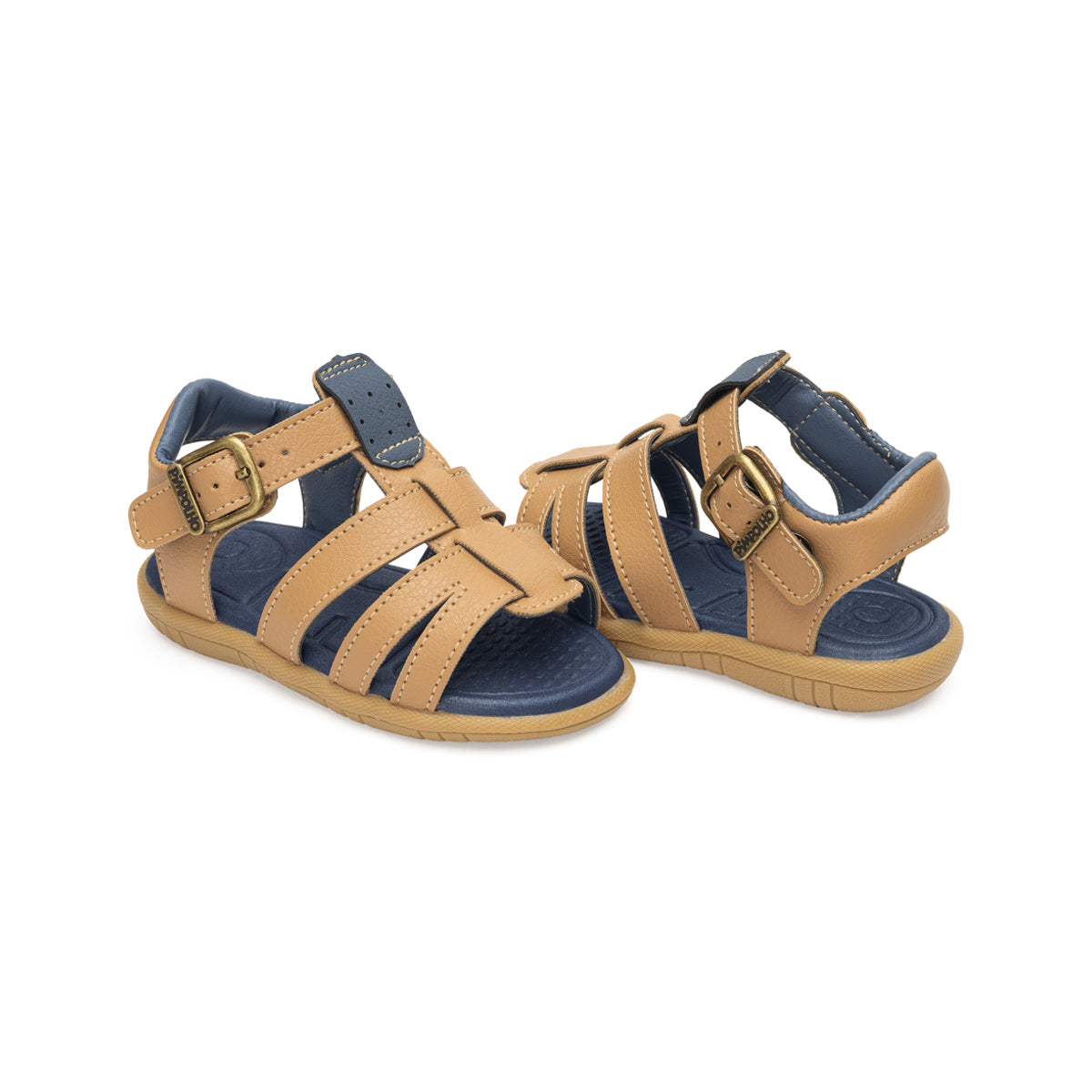 Sandália Infantil Pimpolho Casual Bicolor Fases 2 e 3