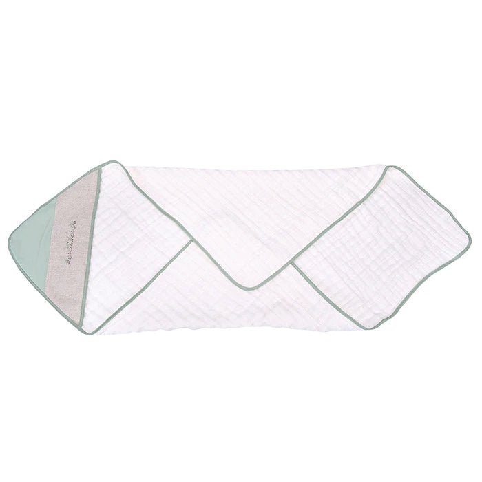 Toalha Soft Loupiot Nature Bordada 85 X85 Cm