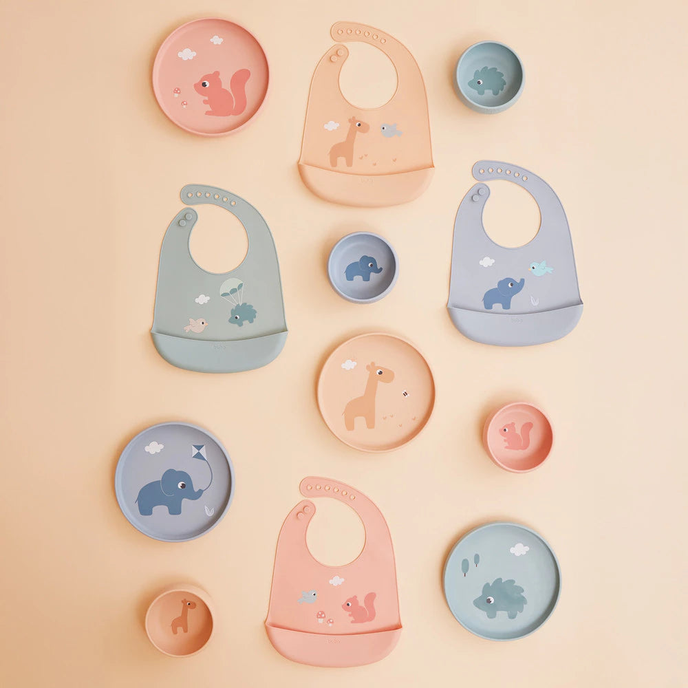 Pratinho Bowl Em Silicone Buba Com Ventosa Cloudy +6 Meses