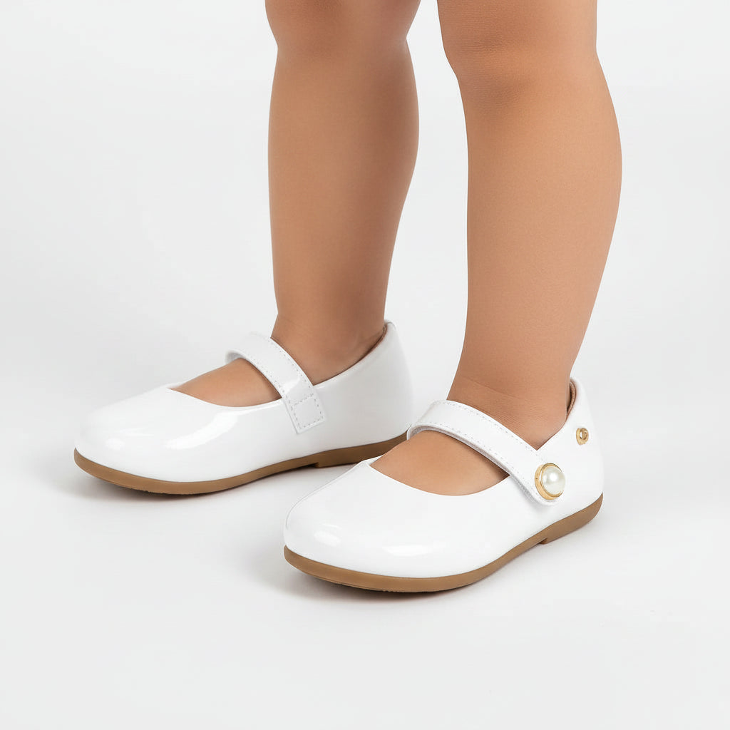 Sapatilha Pampili Mini Angel Pérola