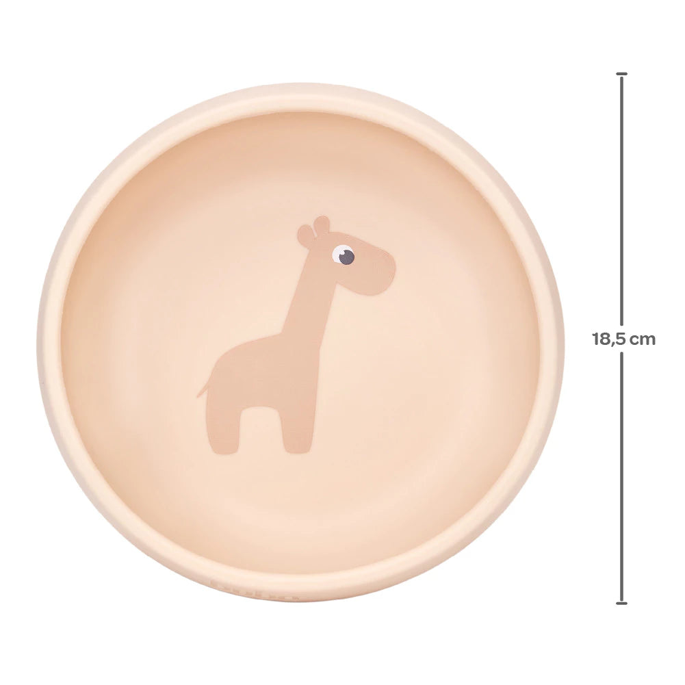 Pratinho Bowl Em Silicone Buba Com Ventosa Cloudy +6 Meses