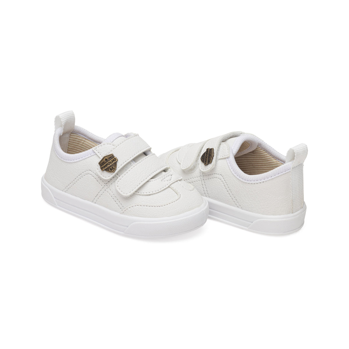Tênis Infantil Pimpolho Street Urban Casual com Velcro e Solado Flat