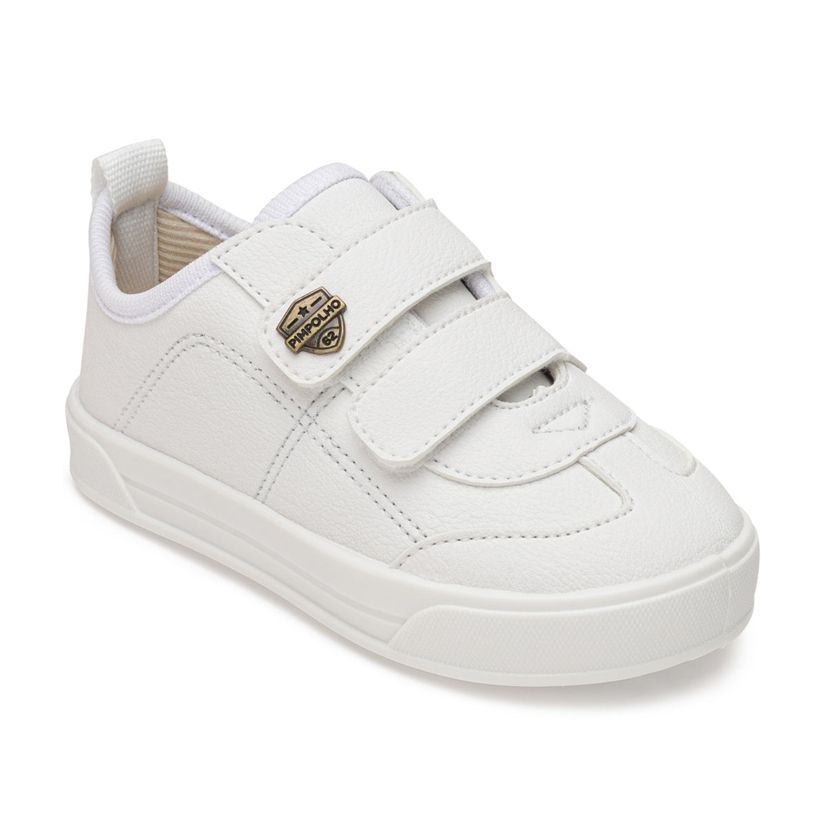 Tênis Infantil Pimpolho Street Urban Casual com Velcro e Solado Flat