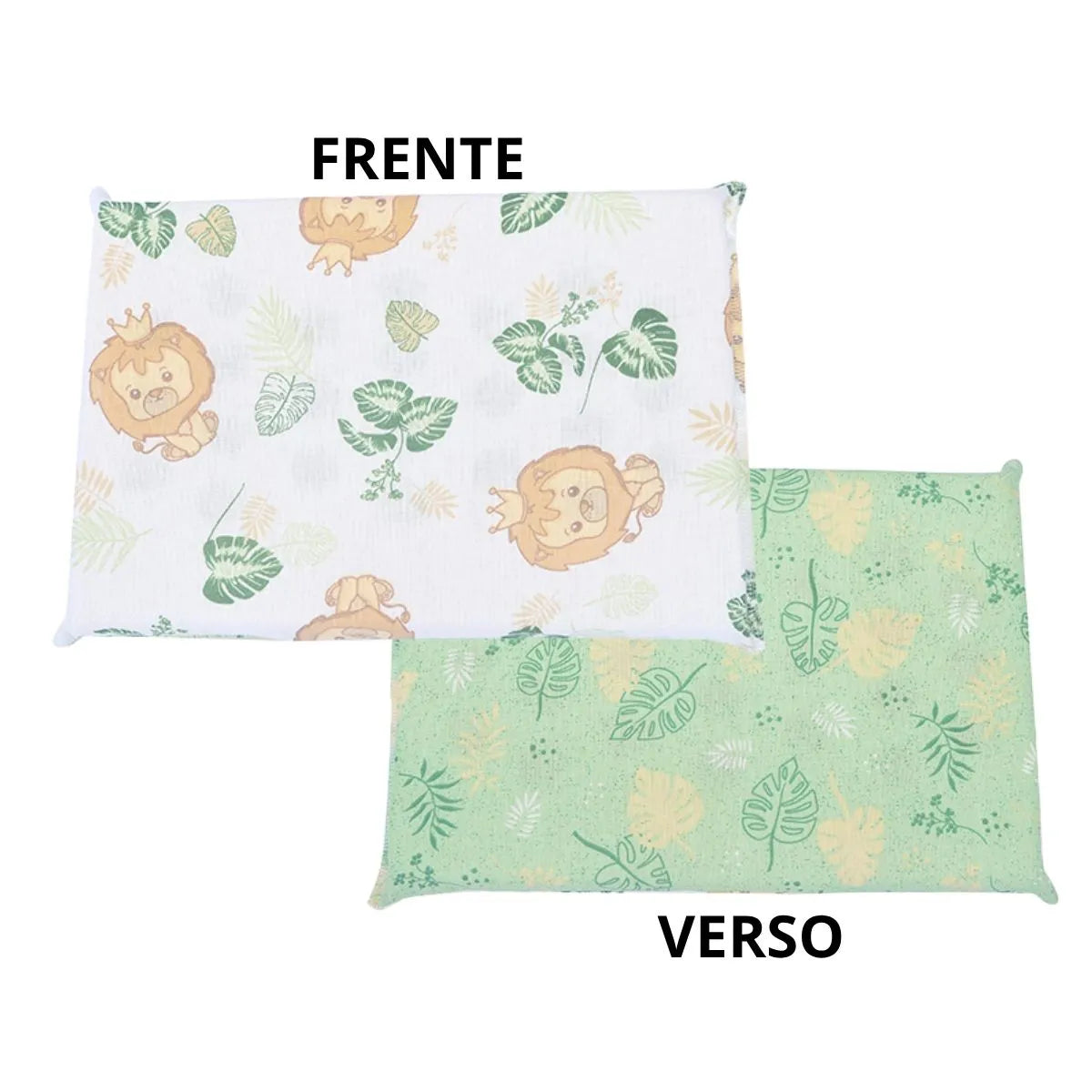 Travesseiro Infantil Dengo Estampado 19x29 cm - 100% Algodão