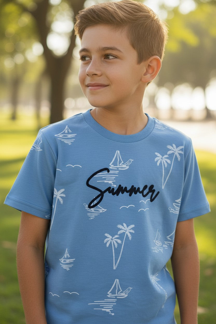 Camiseta Brincar e Arte Summer