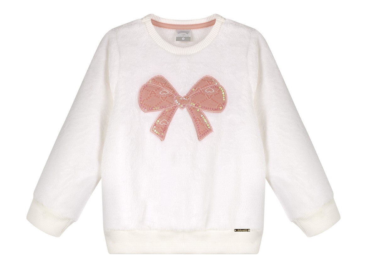 Conjunto Infantil Feminino Alakazoo Manga Longa Malha Pelo e Viena