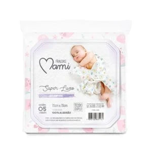 Fralda Mami Super Luxo 70X70 Estampada