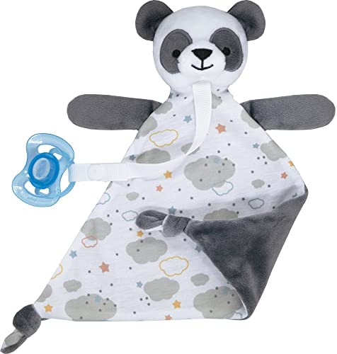 Naninha Buba Panda Com Predendor De Chupeta
