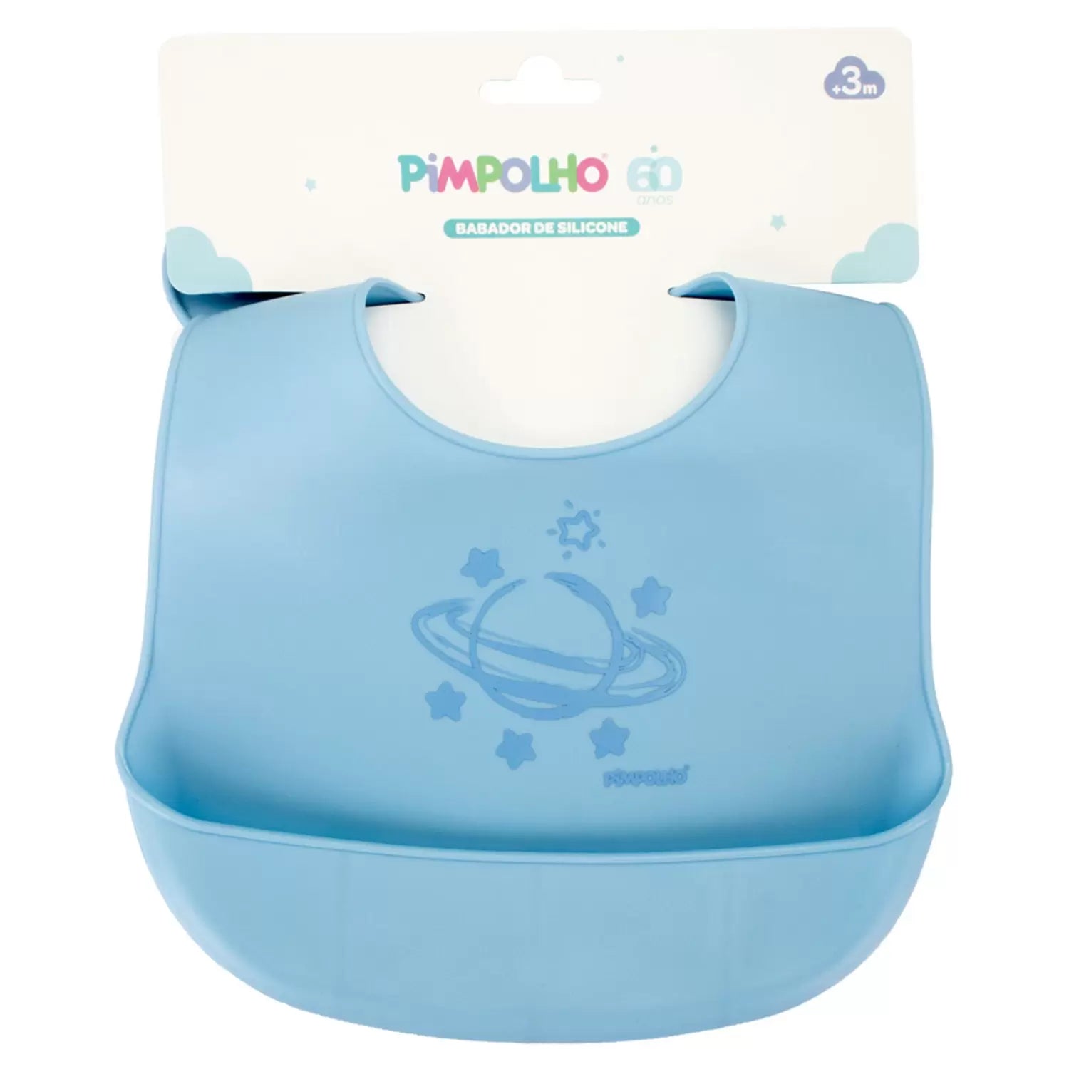Babador Pimpolho De Silicone Planeta
