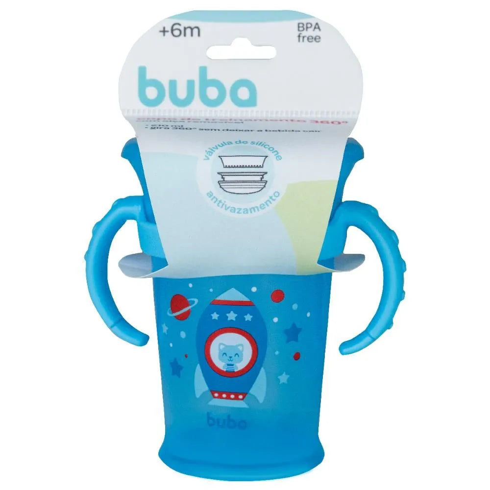 Copo Buba Baby De Treinamento 360 Com Alça Removivel