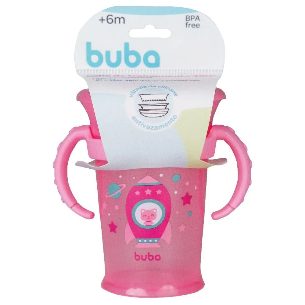 Copo Buba Baby De Treinamento 360 Com Alça Removivel