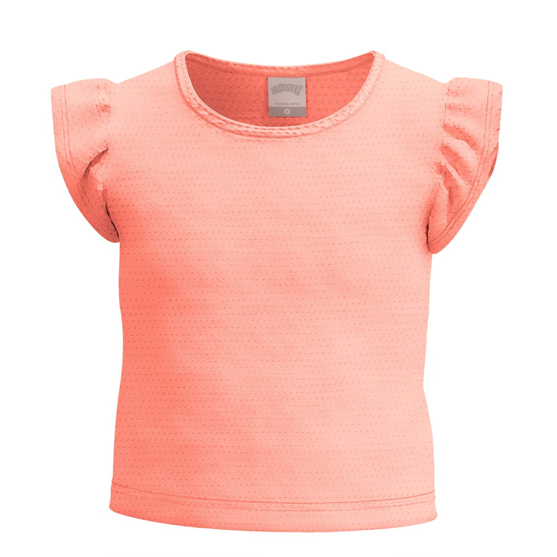 Conjunto Infantil Feminino Alakazoo Blusa e Short Texturizado Casual