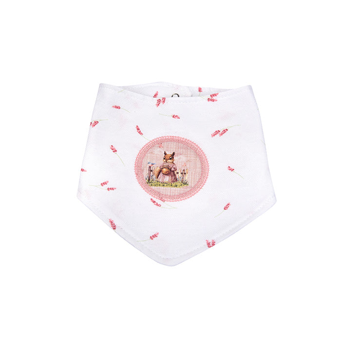 Babador Bandana Bebê com Botão Pressão Enxoval