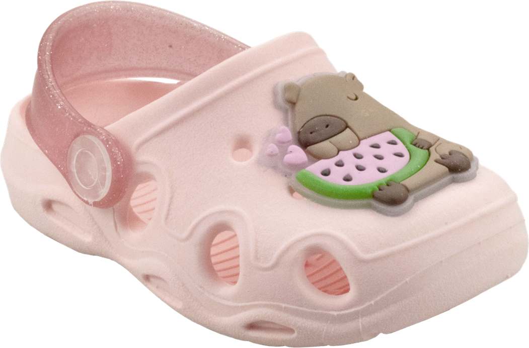 Babuche Infantil Keto Flores Conforto Leve Antiderrapante