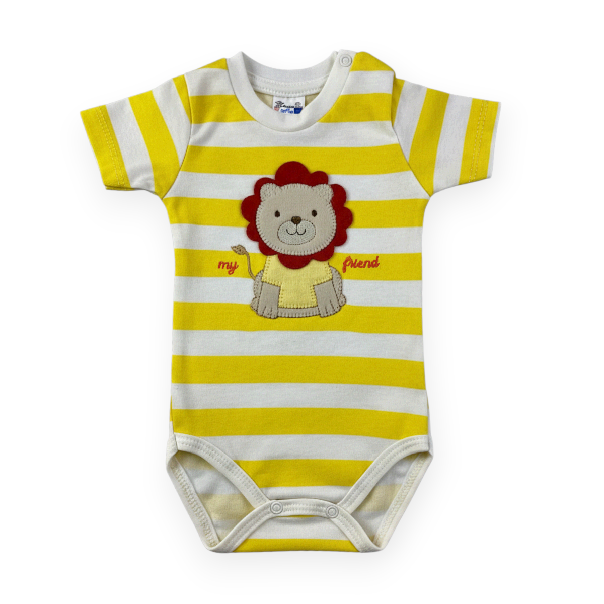 Conjunto Masculino Infantil Curioso Leão My Friend