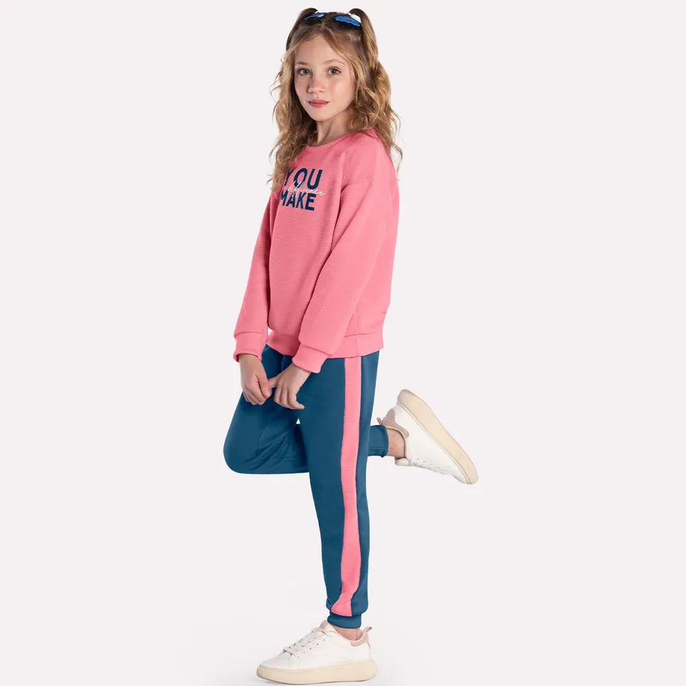 Conjunto Feminino Kyly You Make Canelado