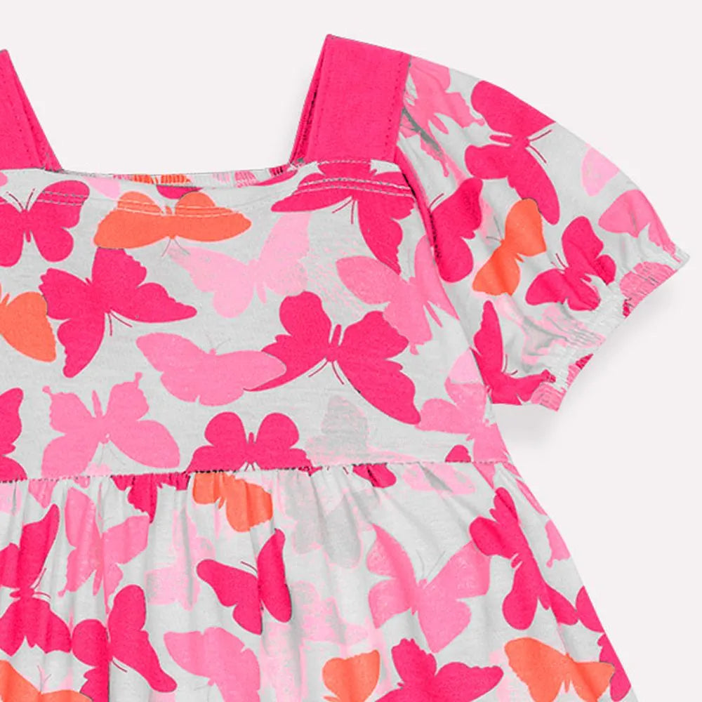 Vestido Kyly Borboletas