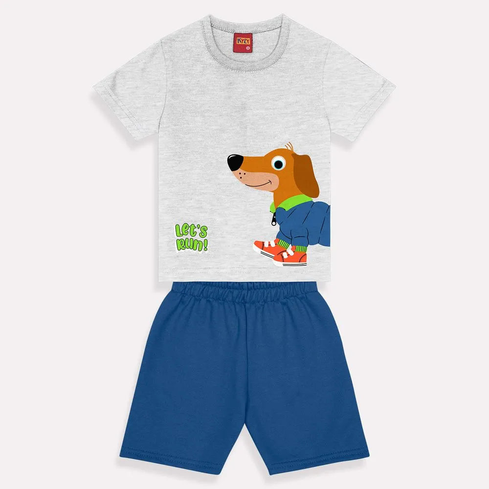 Conjunto Masculino Kyly Lest Run Cachorro