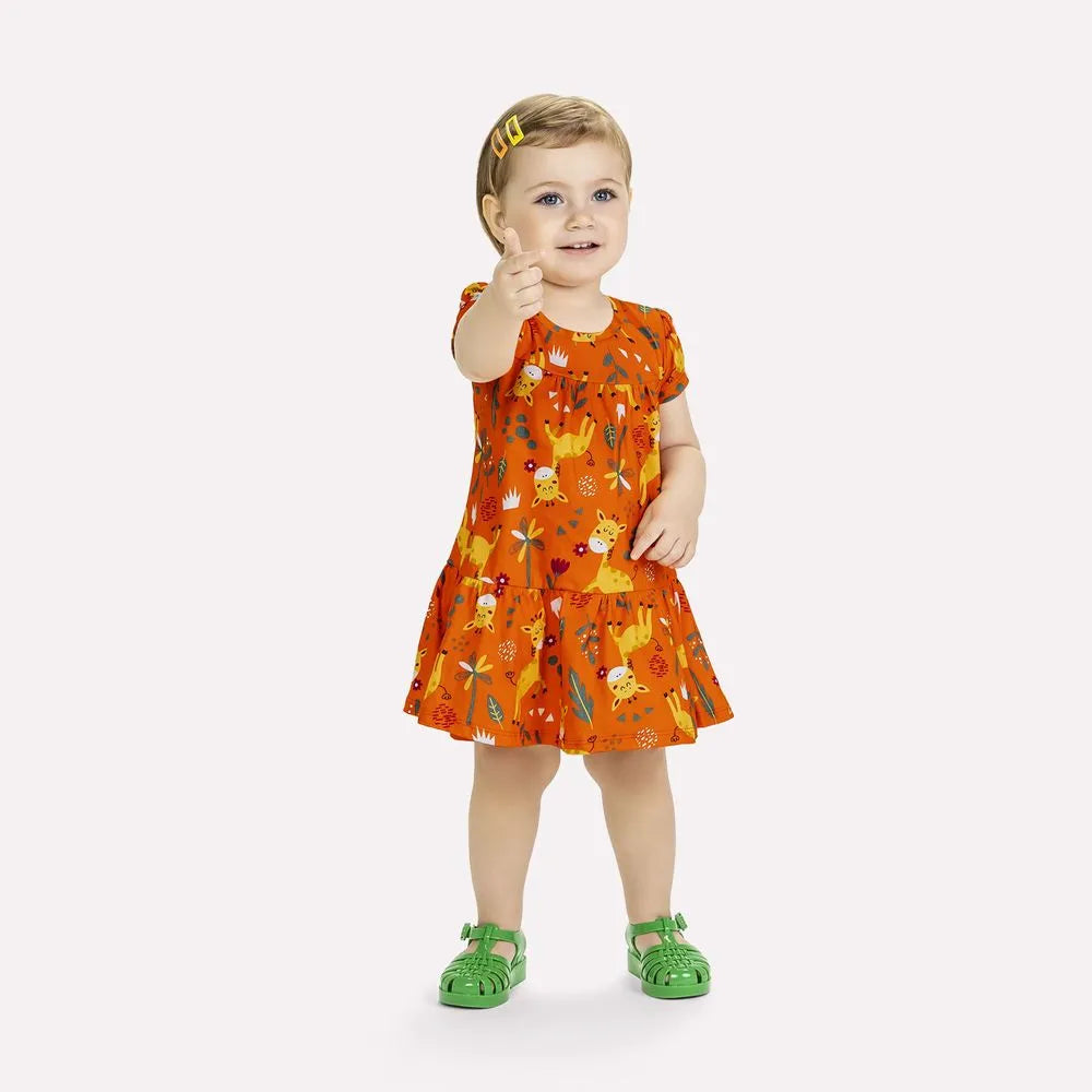 Vestido Kyly Girafa