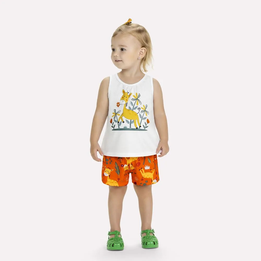 Conjunto Kyly Girafinha