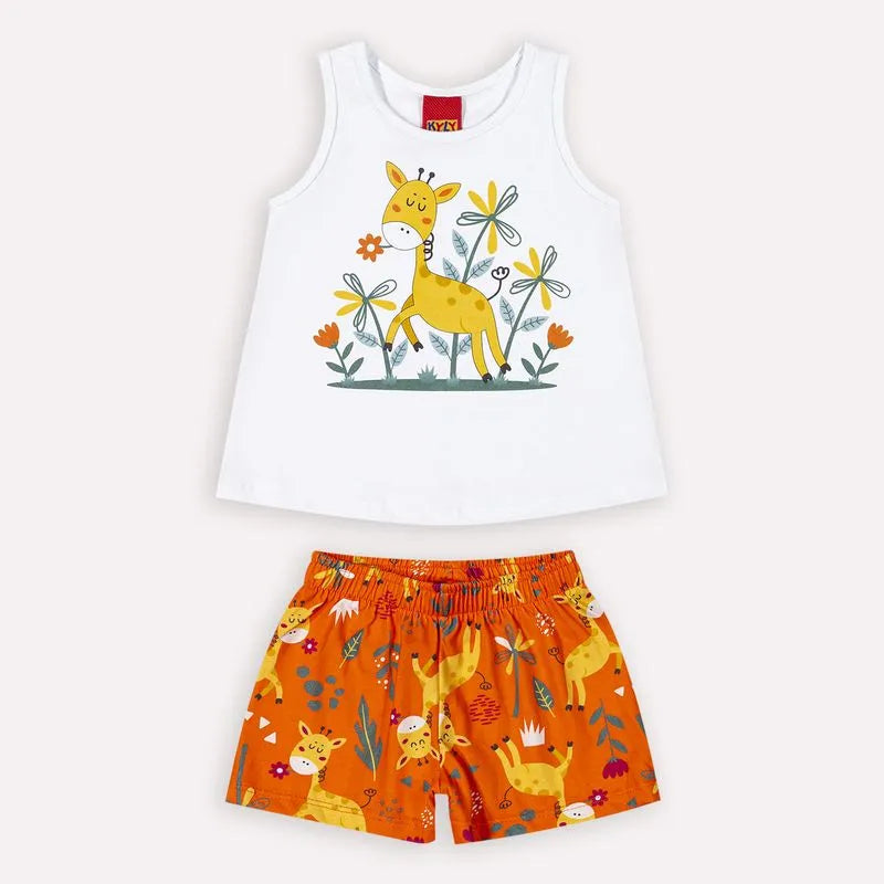 Conjunto Kyly Girafinha