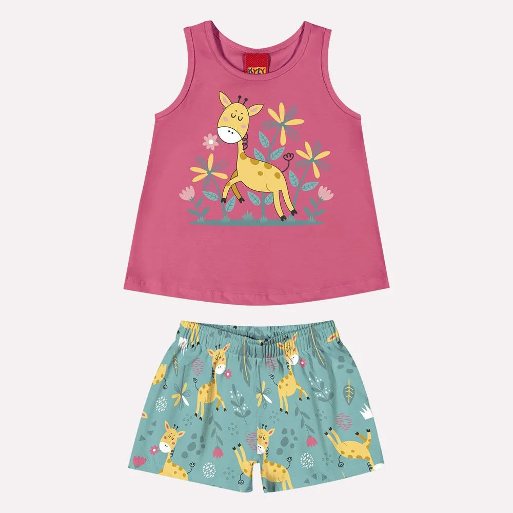 Conjunto Kyly Girafinha