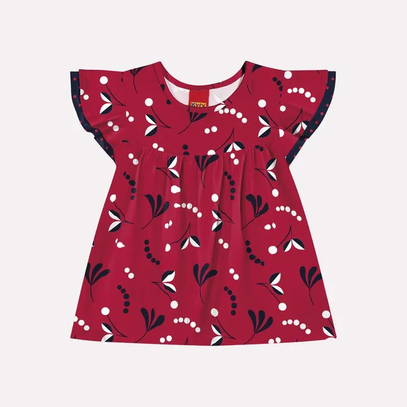 Conjunto Kyly Folhas E Poa