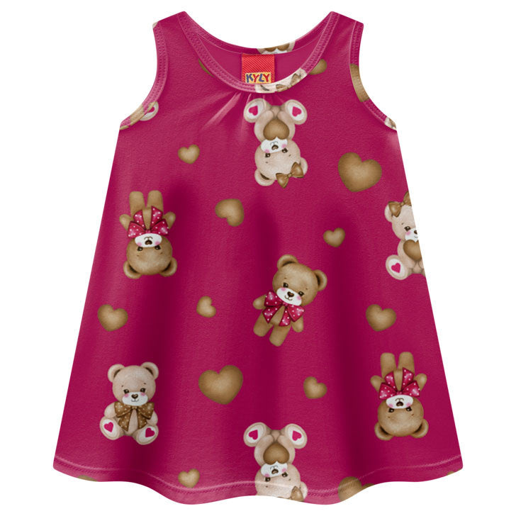 Vestido Kyly Ursinhas