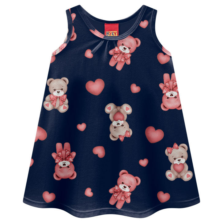 Vestido Kyly Ursinhas