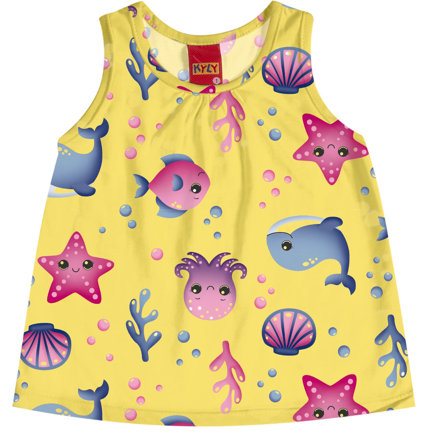 Conjunto Kyly Fundo Do Mar