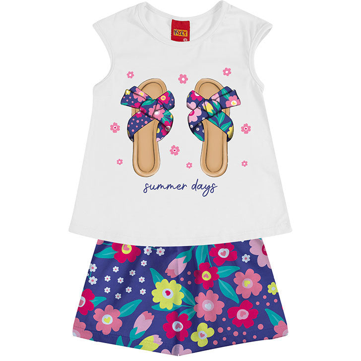 Conjunto Kyly Infantil Menina Summer Days