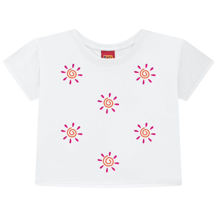 Conjunto Feminino Kyly Sol Bordado