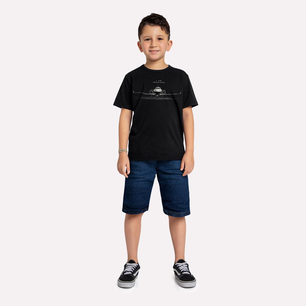 Camiseta Infantil Masculina Kyly I Am Fearless