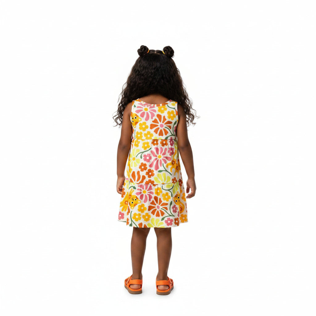 Vestido Infantil Kyly Três Marias Oncinha