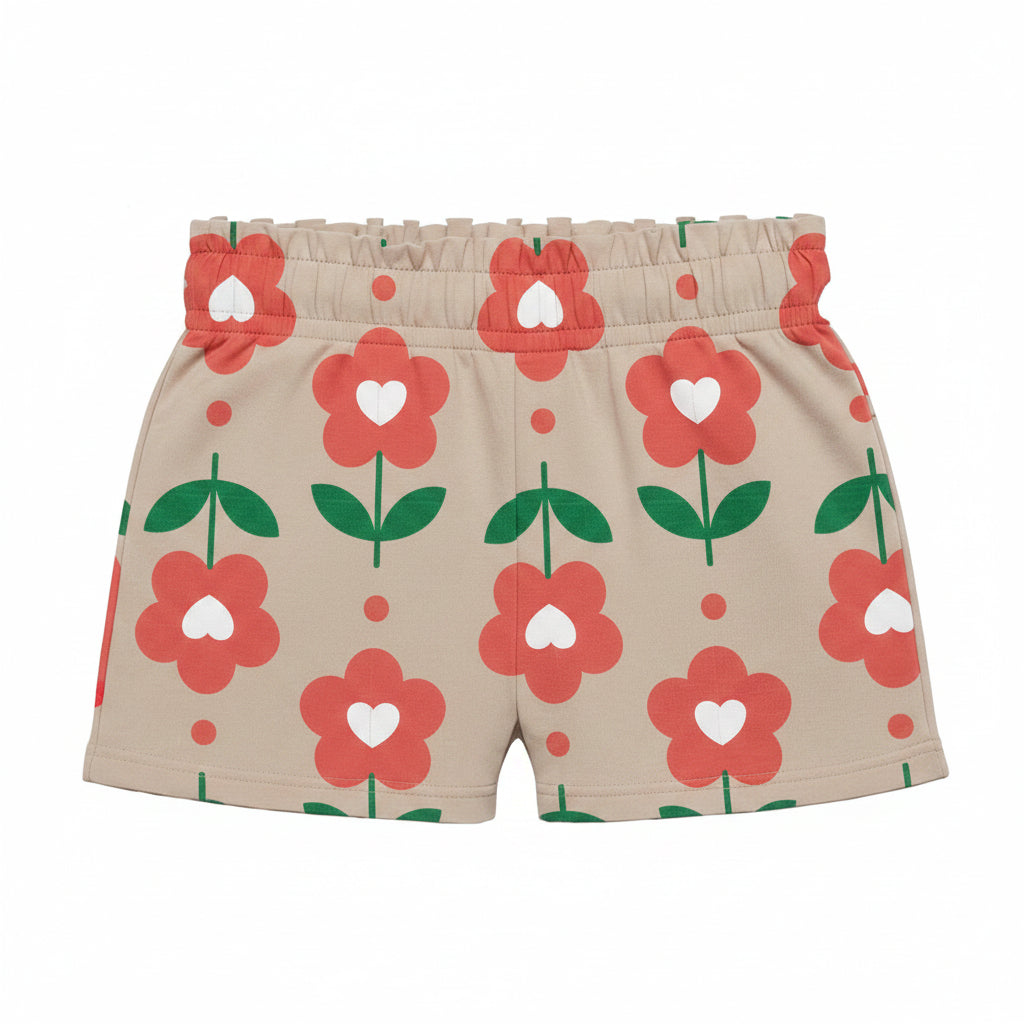 Conjunto Infantil Feminino Kyly Cachorrinha Ready For Fun Camiseta e Shorts